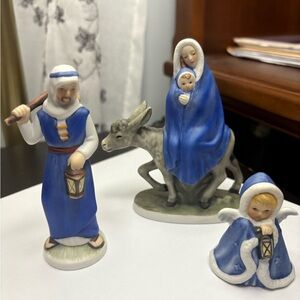Goebel Nativity set 

Mary + the donkey measures 5 / 7